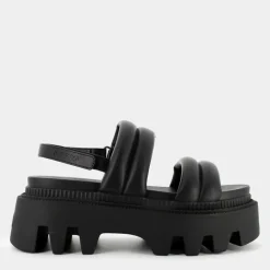 FLORA- SANDALI NERO 1602201