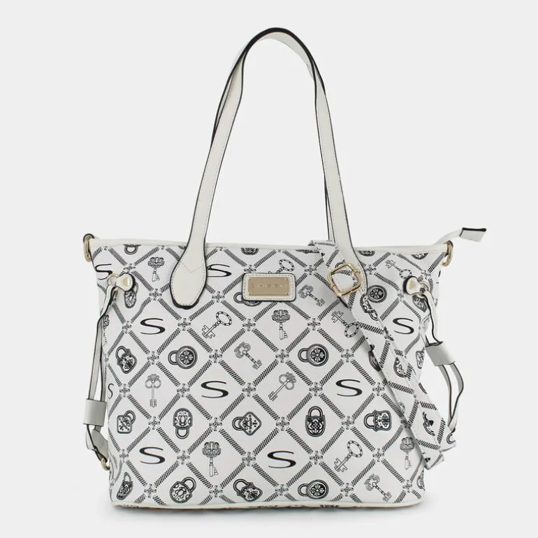 FOREVER- BORSE BIANCO-BIANCO LJ-E25-01