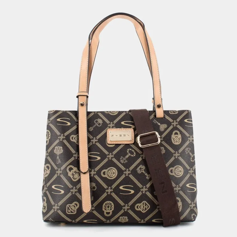 FOREVER- BORSE CAFFE-CREMA LJ-E25-02