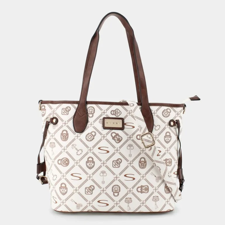 FOREVER- BORSE BEIGE-CUOIO LJ-E25-01