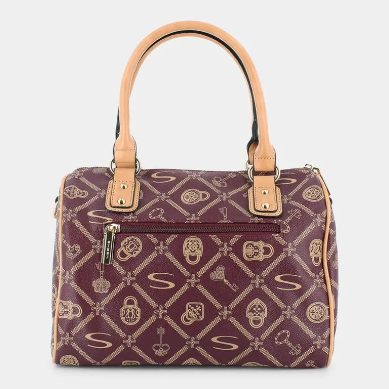 FOREVER- BORSE BORDEAUX-CREMA LJ-I25-008