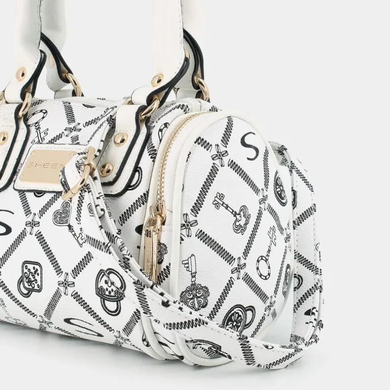 FOREVER- BORSE BIANCO-BIANCO LJ-E25-04