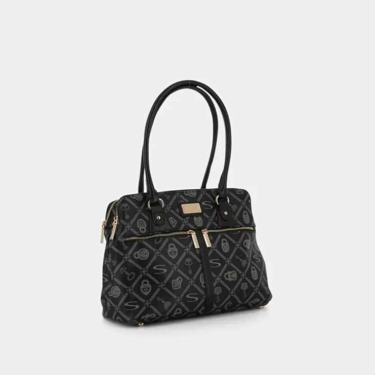 FOREVER- BORSE NERO-NERO LJ-I24-002