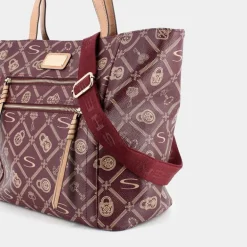 FOREVER- BORSE BORDEAUX-CREMA LJ-I24-001