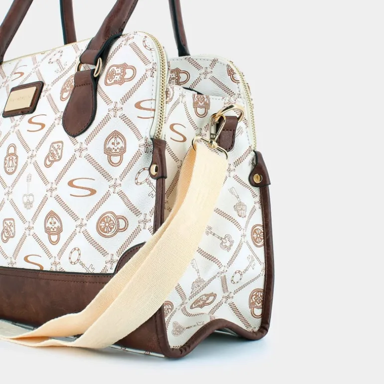 FOREVER- BORSE BEIGE-CUOIO LJ-E24-02