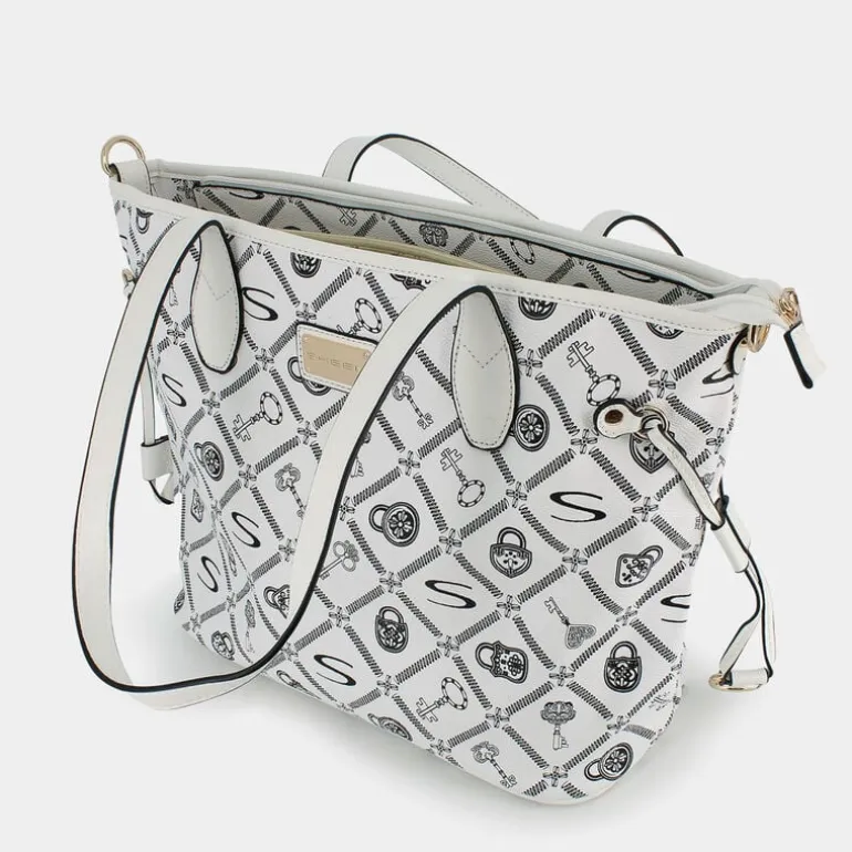 FOREVER- BORSE BIANCO-BIANCO LJ-E25-01