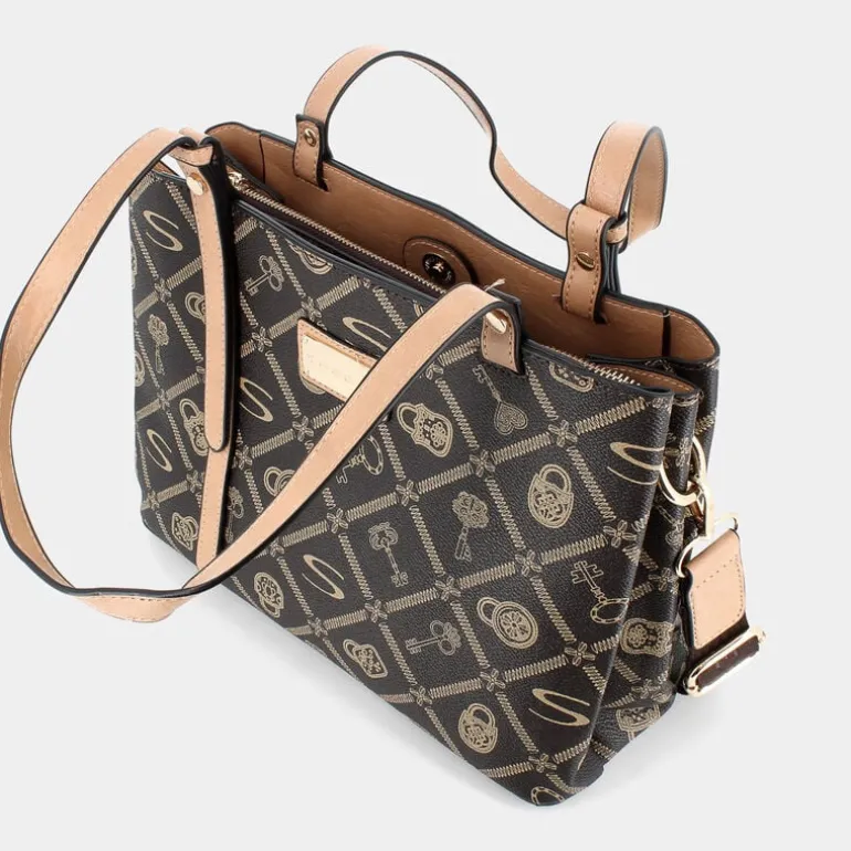 FOREVER- BORSE CAFFE-CREMA LJ-E25-02