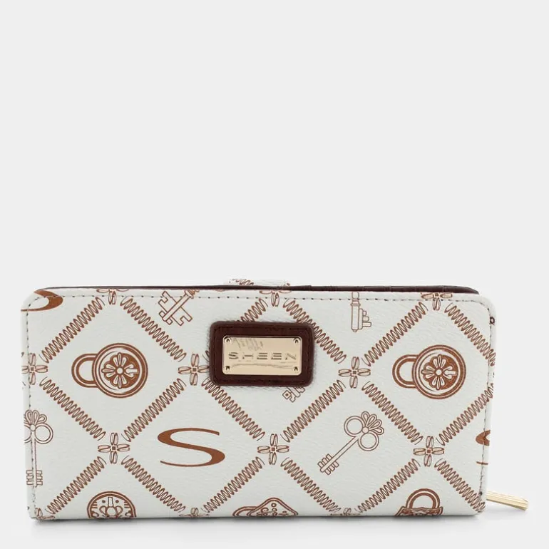 FOREVER- PICCOLA PELLETTERIA BEIGE-CUOIO LJ-E24-100