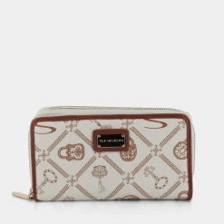 FOREVER- PICCOLA PELLETTERIA BEIGE-CUOIO LJ-E24-101