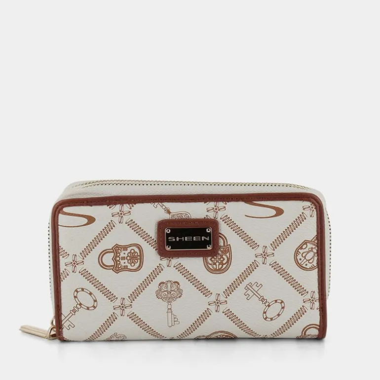 FOREVER- PICCOLA PELLETTERIA BEIGE-CUOIO LJ-E24-101