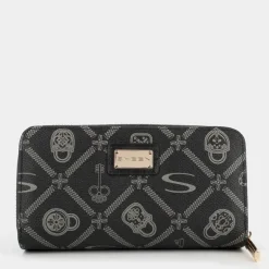 FOREVER- PICCOLA PELLETTERIA NERO-NERO LJ-E25-11