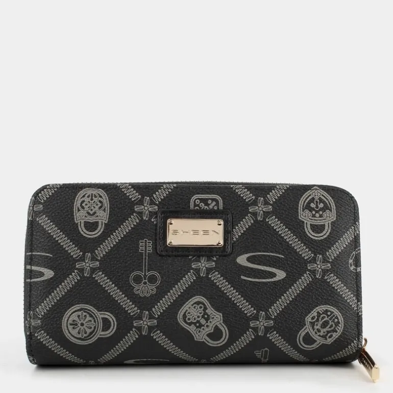 FOREVER- PICCOLA PELLETTERIA NERO-NERO LJ-E25-11