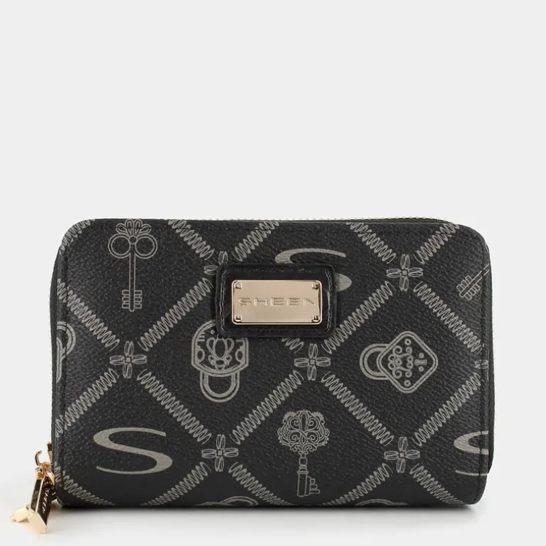 FOREVER- PICCOLA PELLETTERIA NERO-NERO LJ-E25-12