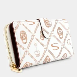 FOREVER- PICCOLA PELLETTERIA BEIGE-CUOIO LJ-I23-105