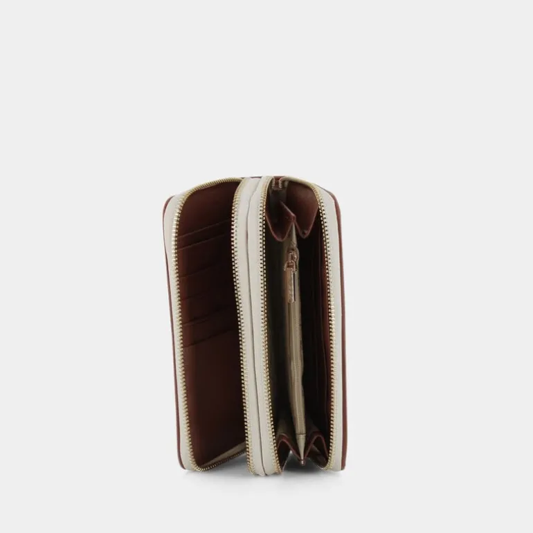 FOREVER- PICCOLA PELLETTERIA BEIGE-CUOIO LJ-E24-101