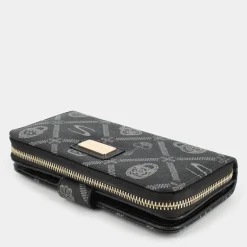 FOREVER- PICCOLA PELLETTERIA NERO-NERO LJ-E25-11