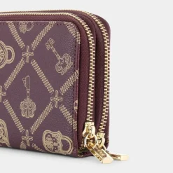 FOREVER- PICCOLA PELLETTERIA BORDO-CREMA LJ-I25-101