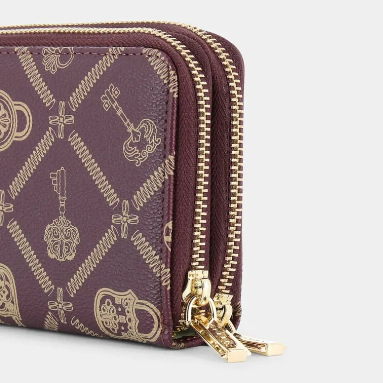 FOREVER- PICCOLA PELLETTERIA BORDO-CREMA LJ-I25-101