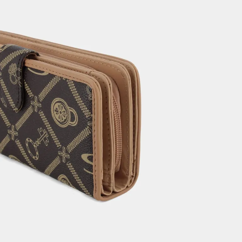 FOREVER- PICCOLA PELLETTERIA CAFFE-CREMA LJ-I24-100