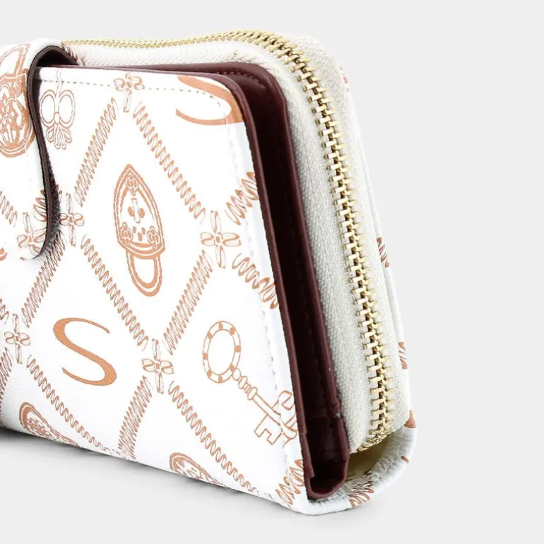 FOREVER- PICCOLA PELLETTERIA BEIGE-CUOIO LJ-I23-105