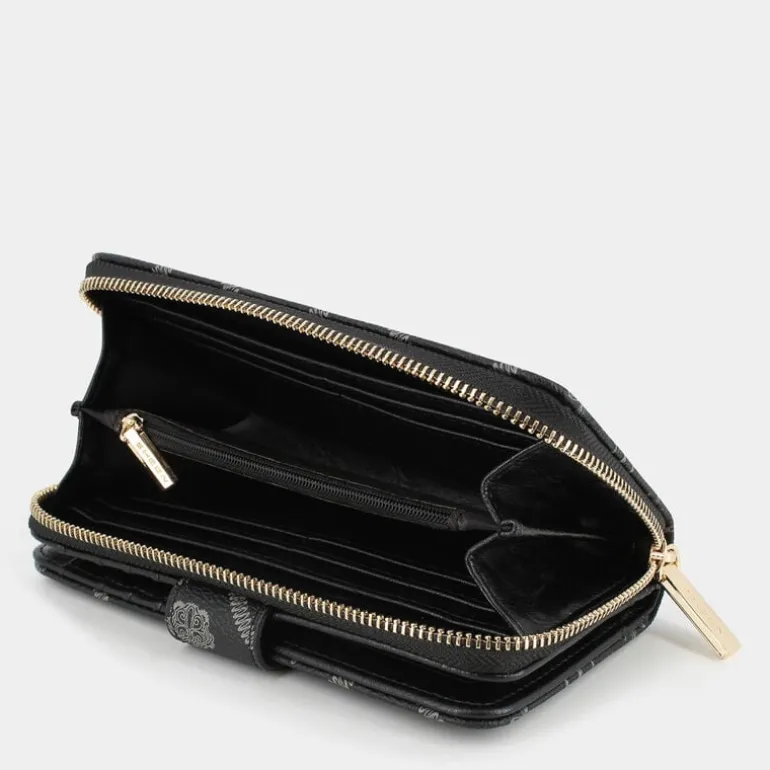 FOREVER- PICCOLA PELLETTERIA NERO-NERO LJ-E25-11