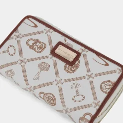 FOREVER- PICCOLA PELLETTERIA BEIGE-CUOIO LJ-E24-101