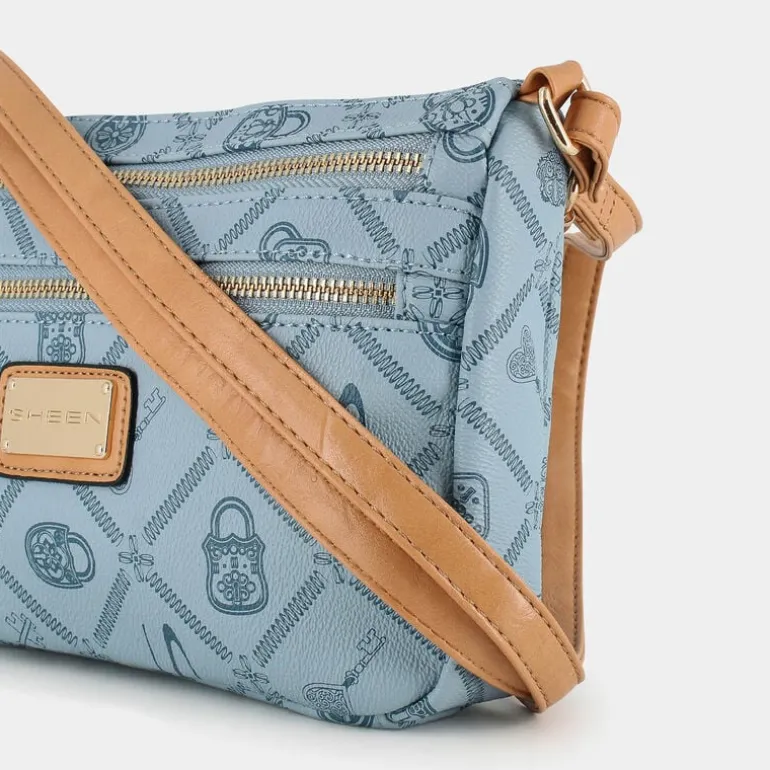 FOREVER- TRACOLLE CELESTE-CREMA LJ-E25-07