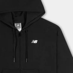 FRENCH TERRY FULL ZIP HOODIE- MAGLIE E FELPE BLACK WJ41501