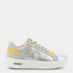 GIOIA- SNEAKERS SILVER YELLOW CF11W80754