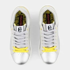 GIOIA- SNEAKERS SILVER YELLOW CF11W80754