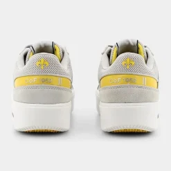 GIOIA- SNEAKERS SILVER YELLOW CF11W80754