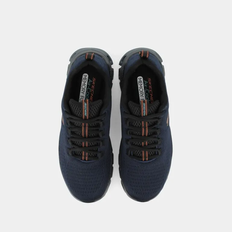 GLIDE-STEP- SPORTIVE Navy Mesh/Orange 232136