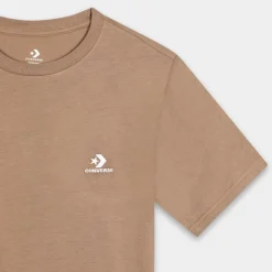 GO-TO EMBROIDERED STAR CHEVRON- T-SHIRT MUSHROOM FORAGE 10023876