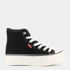 HIGH BALL MIDI- SNEAKERS BLACK VBAL0034T