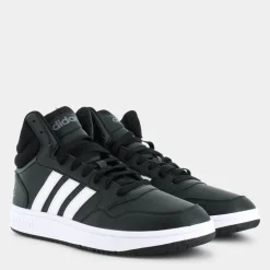 HOOPS 3.0 MID- SPORTIVE CBLACK/FTWWHT/GRESIX GW3020