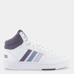 HOOPS 3.0 MID W- SPORTIVE white/silver dawn/silver violet IF5306