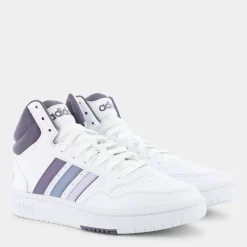 HOOPS 3.0 MID W- SPORTIVE white/silver dawn/silver violet IF5306