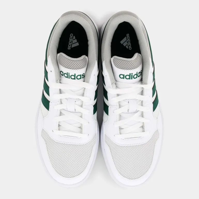 HOOPS 3.0 SUMMER- SPORTIVE ftwr white/collegiate green/grey two IG1484