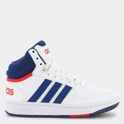 HOOPS MID 3.0 K- SPORTIVE white/victory blue/better scarlet GZ9647