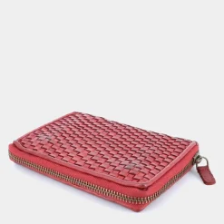 INTRECC- PICCOLA PELLETTERIA ROSSO AM-E25-22