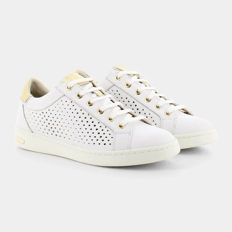 JAYSEN B- SNEAKERS WHITE/GOLD D151BB085CFC0232