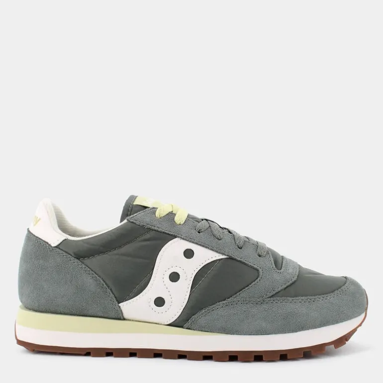 JAZZ- SPORTIVE GREEN OFF WHITE S2044-695