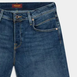 JJIRICK JJFOX SHORTS- PANTALONI Blue Denim 12250489