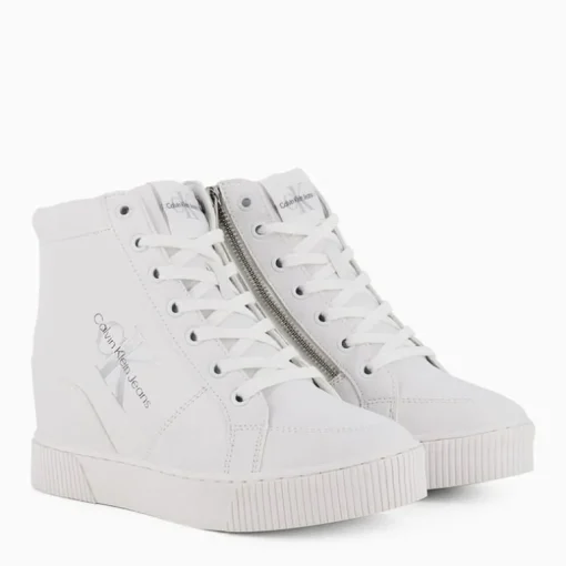 JOANNA 3L *I- SNEAKERS White/Silver YW0YW007710LB