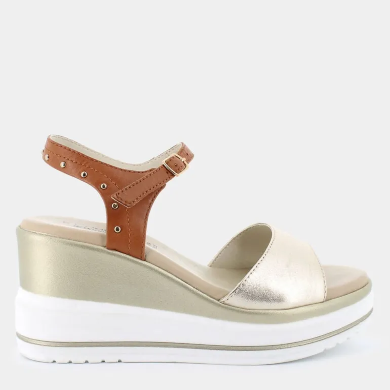 JODIE- SANDALI PLATINO WR-E24D-27