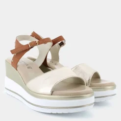 JODIE- SANDALI PLATINO WR-E24D-27