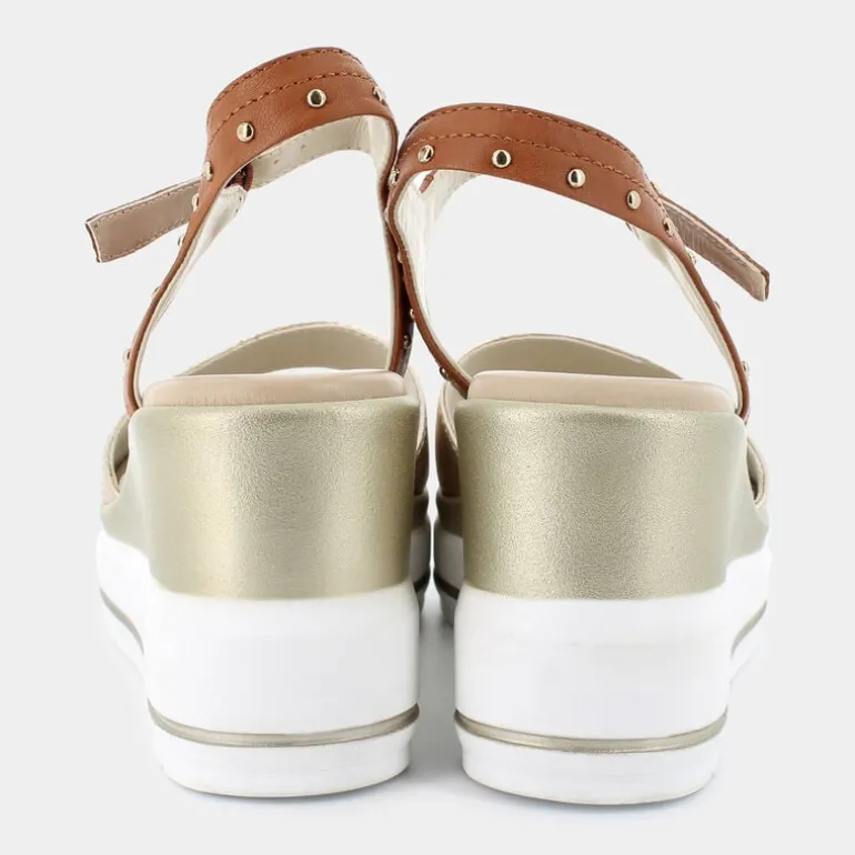 JODIE- SANDALI PLATINO WR-E24D-27