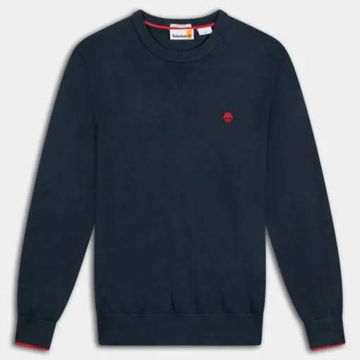 JOHNS RIVER CHEST LOGO- MAGLIE E FELPE DARK SAPPHIRE TB0A2BSC
