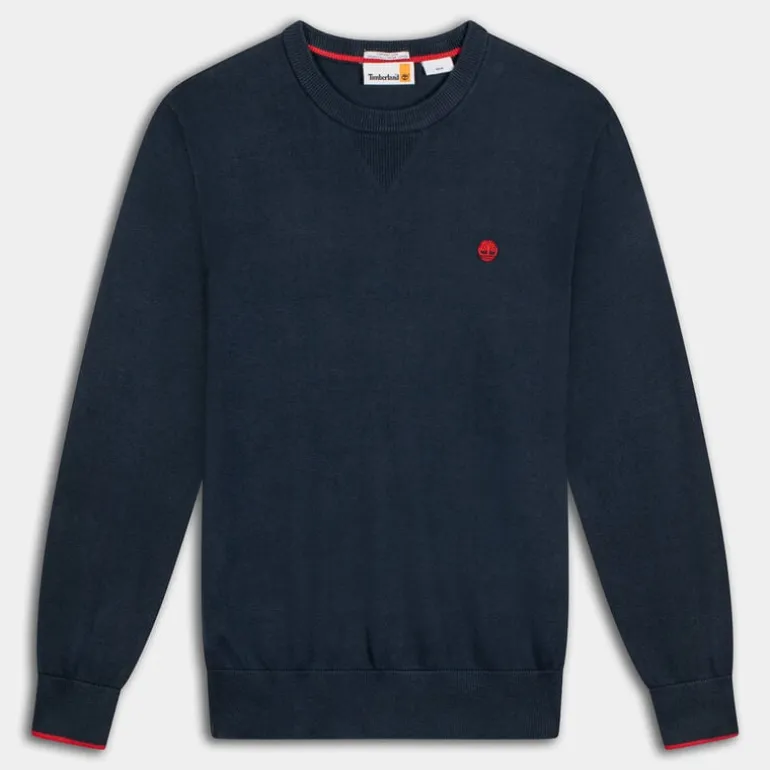 JOHNS RIVER CHEST LOGO- MAGLIE E FELPE DARK SAPPHIRE TB0A2BSC