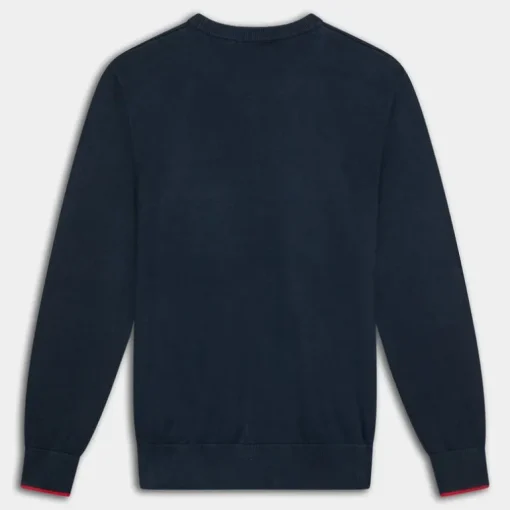 JOHNS RIVER CHEST LOGO- MAGLIE E FELPE DARK SAPPHIRE TB0A2BSC